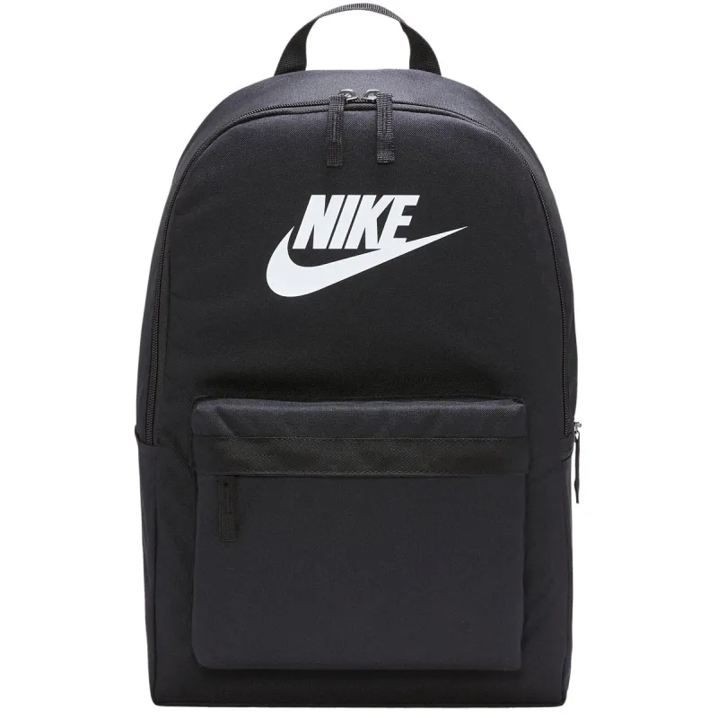 Nike Heritage Backpack - Black/Black/White sold by CCS