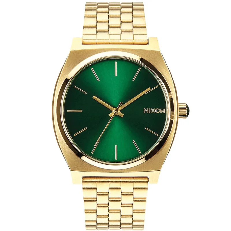 Nixon Time Teller Watch - Gold/Green Sunray sold by CCS