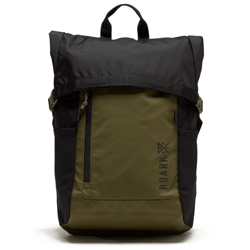 Roark Passenger 2.0 Backpack - Black/Military - 27L sold by CCS
