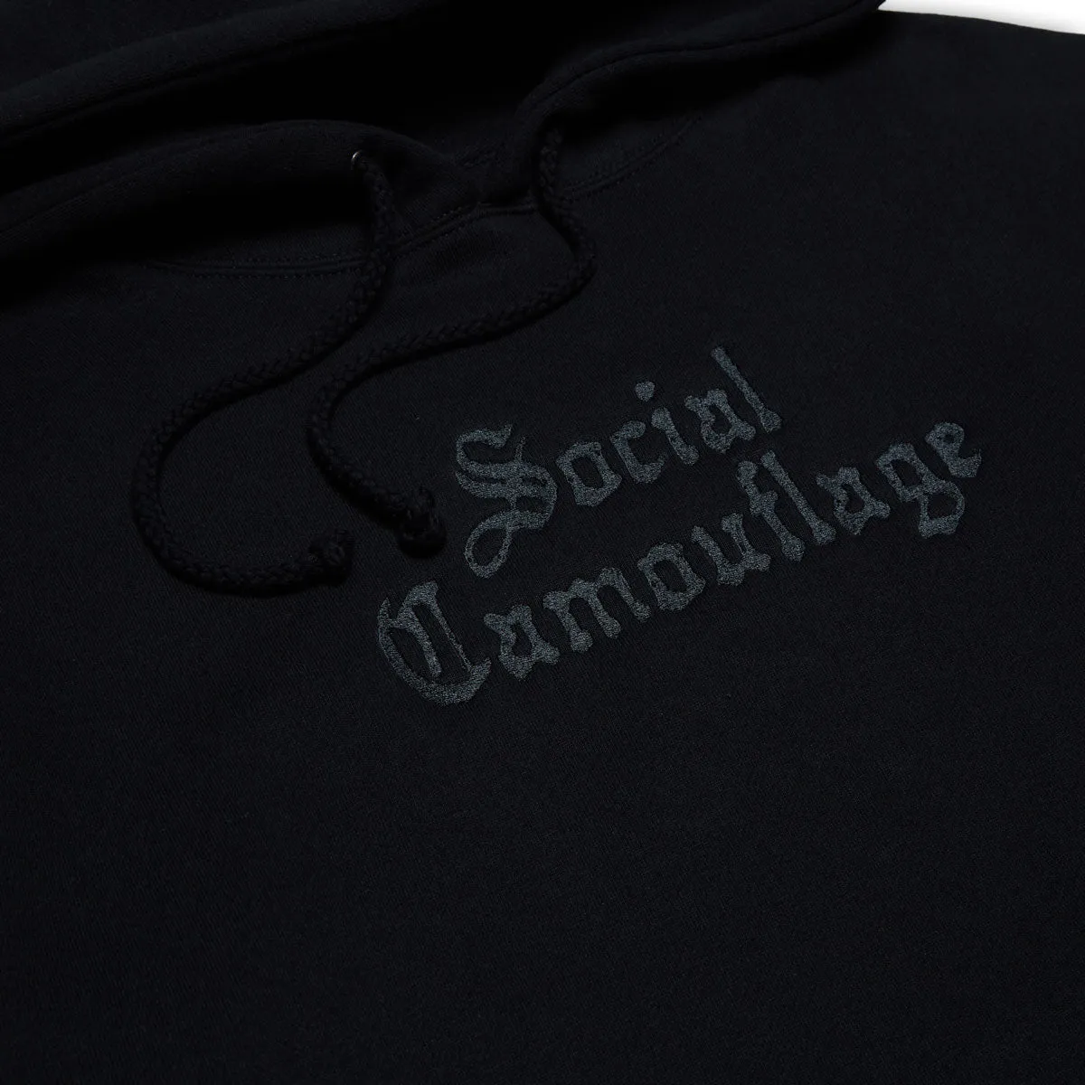 CCS Social Camouflage Embroidered Hoodie - Black sold by CCS