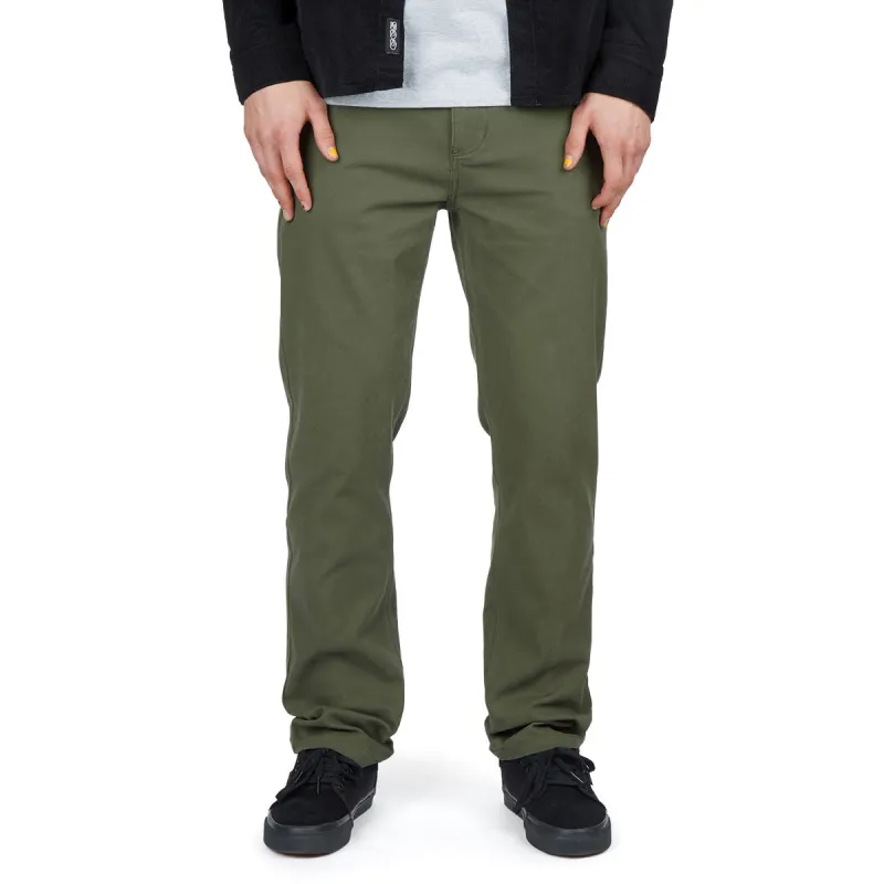 CCS Slim Stretch Chino Pants - Olive sold by CCS