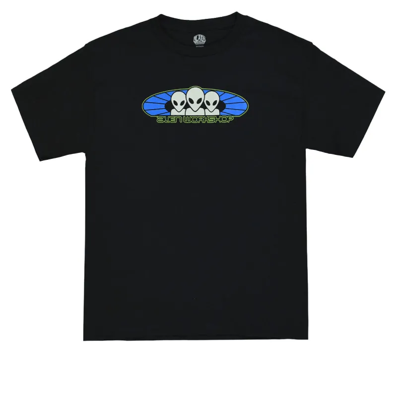 Alien Workshop Tri-Tone Spectrum T-Shirt - Black made by CCS