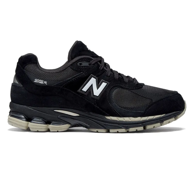 New Balance 2002R Shoes - Black/Timberwolf sold by CCS