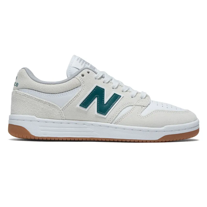New Balance 480 Shoes - Sea Salt/Vintage Teal sold by CCS
