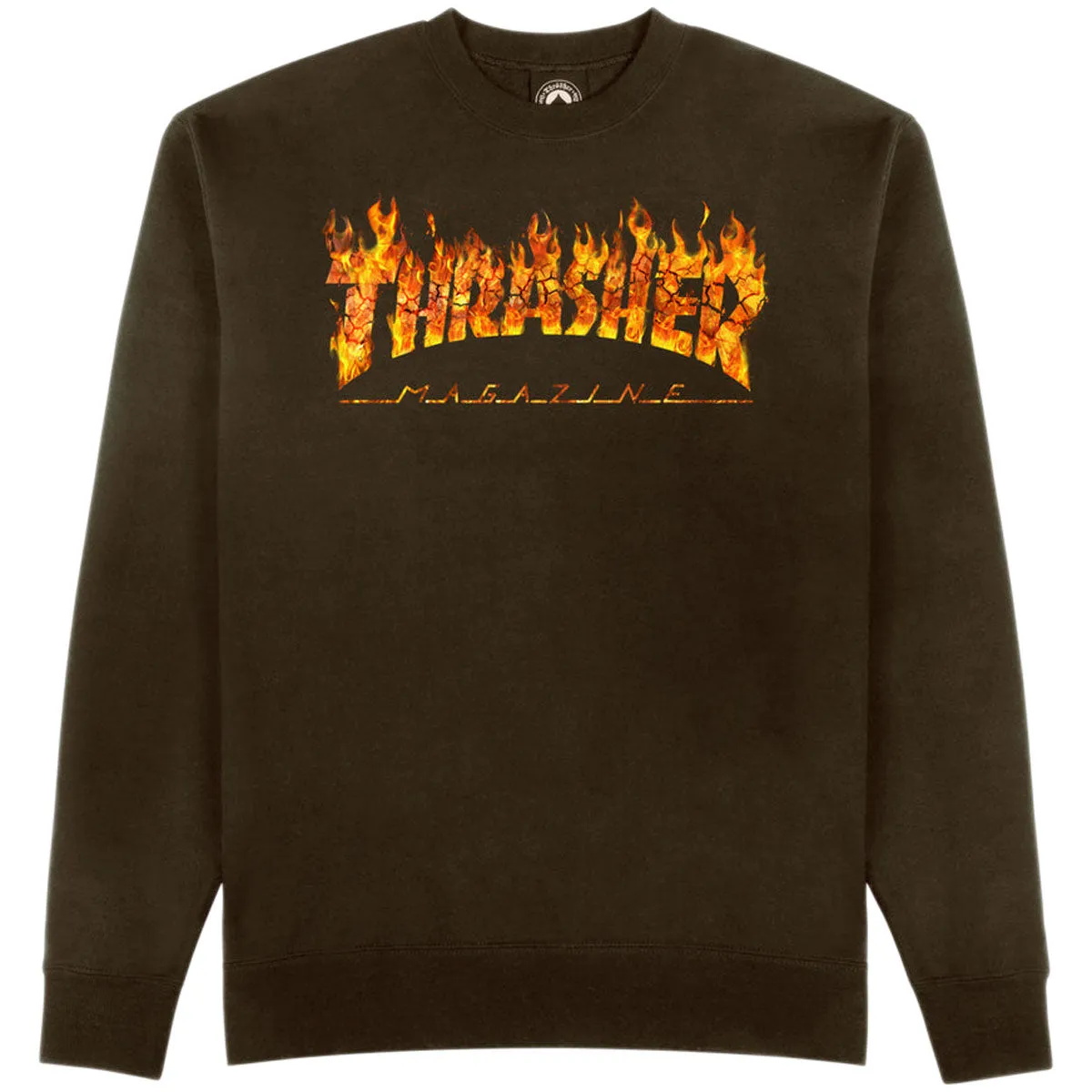 Thrasher Inferno Sweatshirt - Dark Chocolate sold by CCS