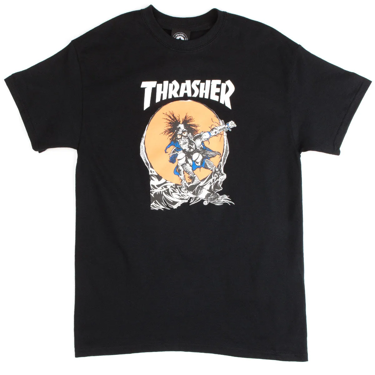 Thrasher Skate Outlaw T-Shirt - Black sold by CCS