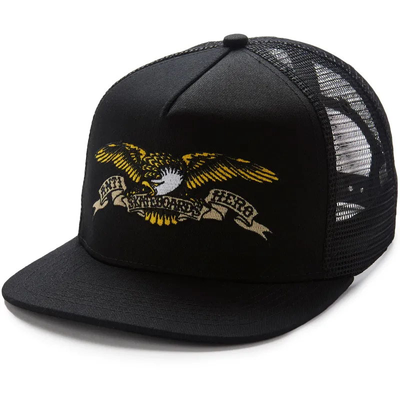Anti-Hero Eagle EMB Trucker Hat - Black sold by CCS