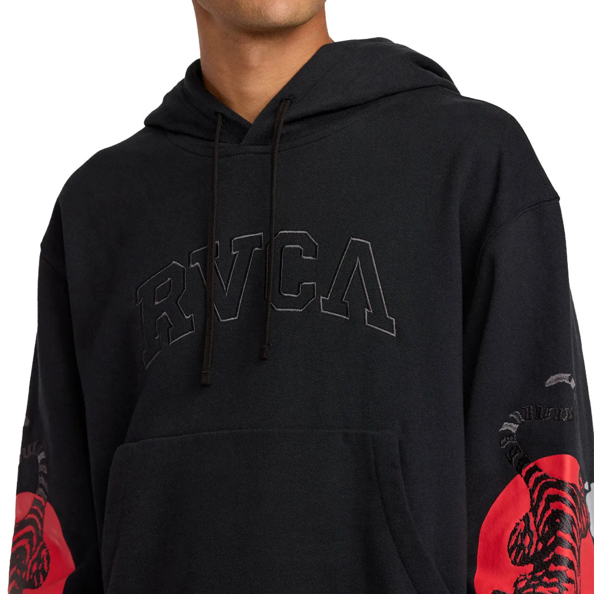 RVCA Tiger Sun Hoodie - RVCA Black sold by CCS product image thumbnail 3