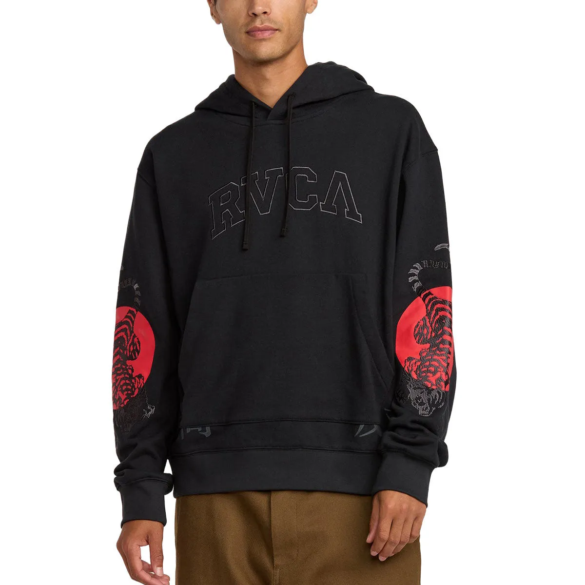 RVCA Tiger Sun Hoodie - RVCA Black sold by CCS product image thumbnail 5