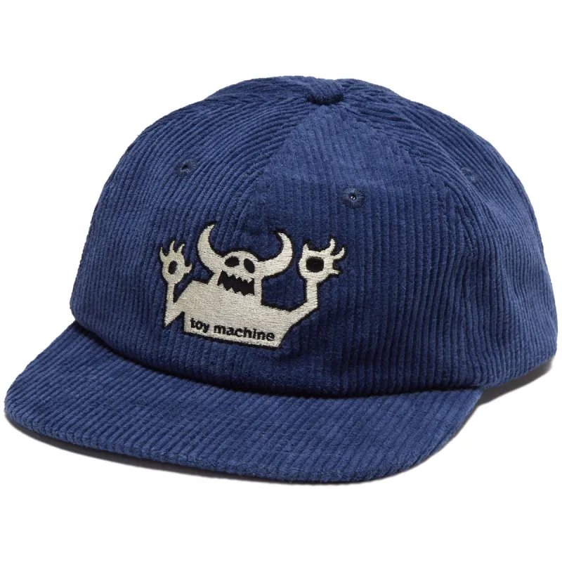 Toy Machine OG Monster Corduroy Hat - Navy made by CCS