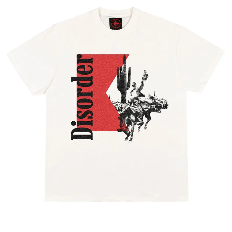 Disorder Cowboy Chaos T-Shirt - Vintage White made by CCS