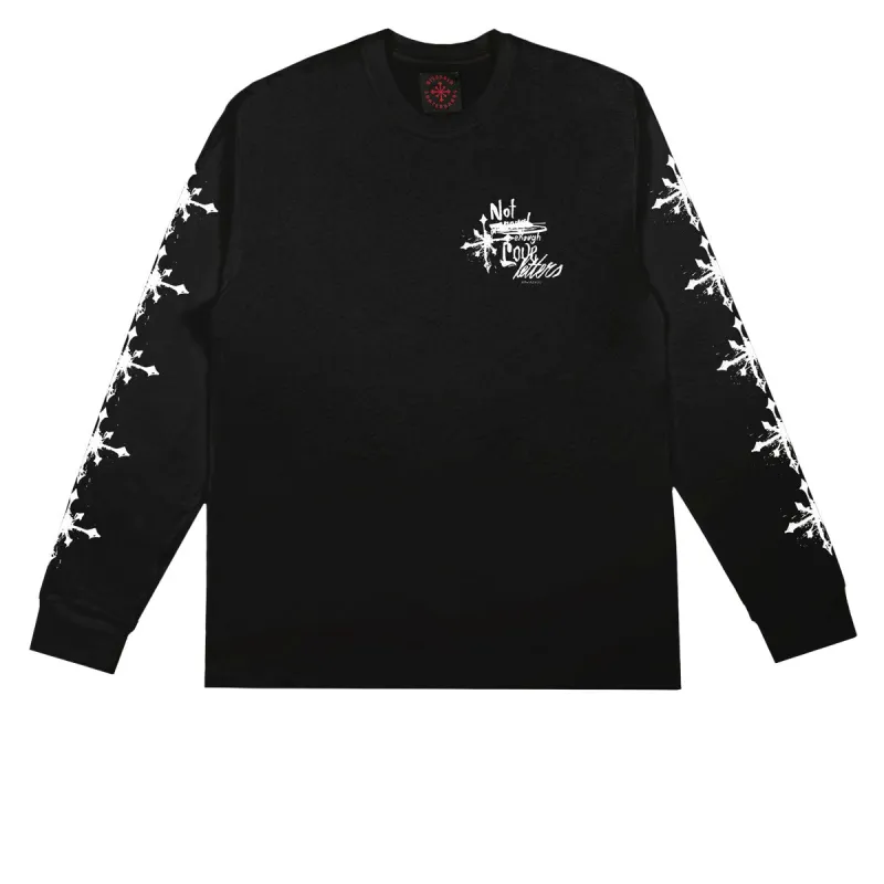 Disorder Love Letters Long Sleeve T-Shirt - Black made by CCS