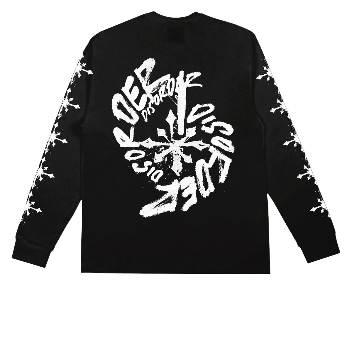 Disorder Love Letters Long Sleeve T-Shirt - Black sold by CCS product image thumbnail 2