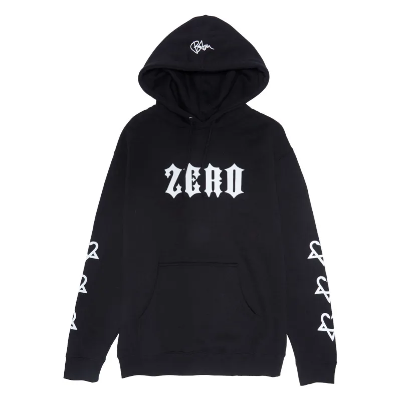 Zero x Bam Heart Multi Hoodie - Black sold by CCS