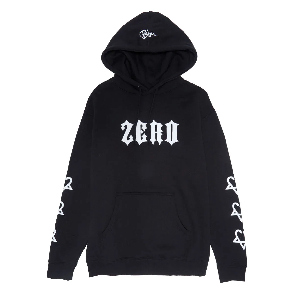 Zero x Bam Heart Multi Hoodie - Black sold by CCS
