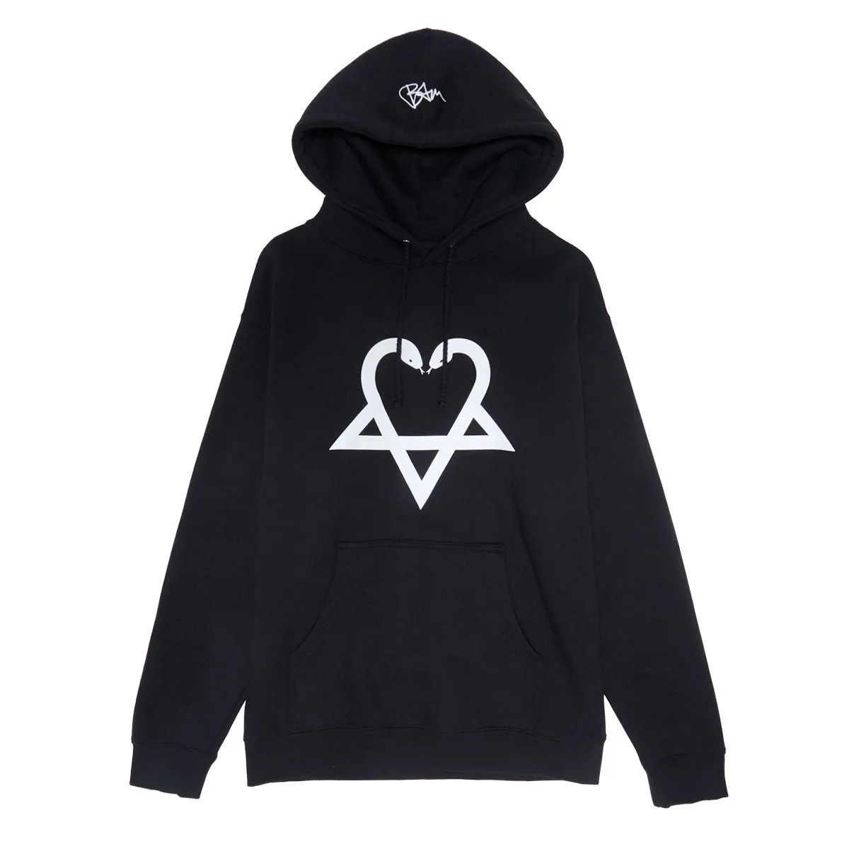 Zero x Bam Heart Big Hoodie - Black sold by CCS