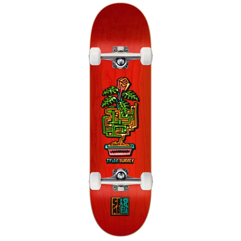 Sk8 Mafia Twisted Surrey Skateboard Complete - 8.25" made by CCS