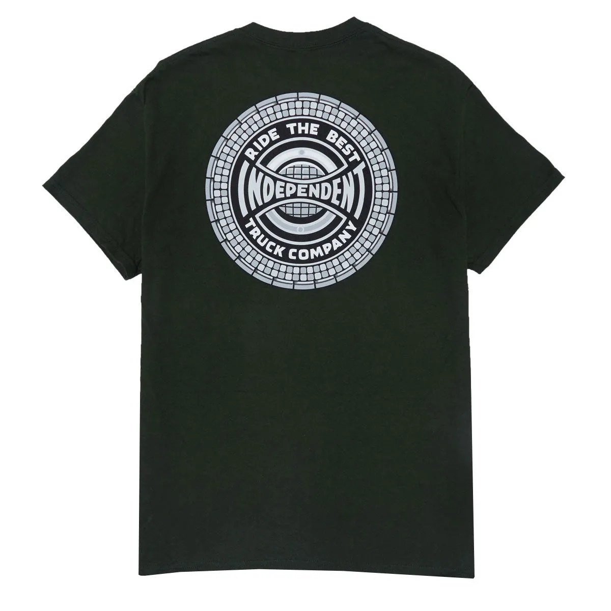 Independent Tile Span T-Shirt - Forest sold by CCS