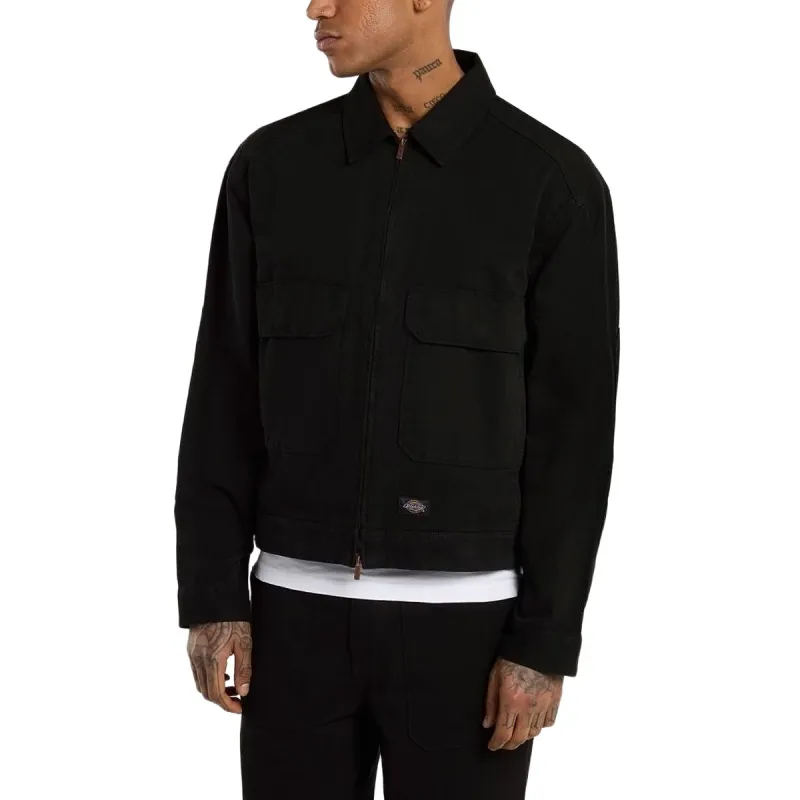 Dickies Fort Smith Trucker Jacket - Black made by Dickies