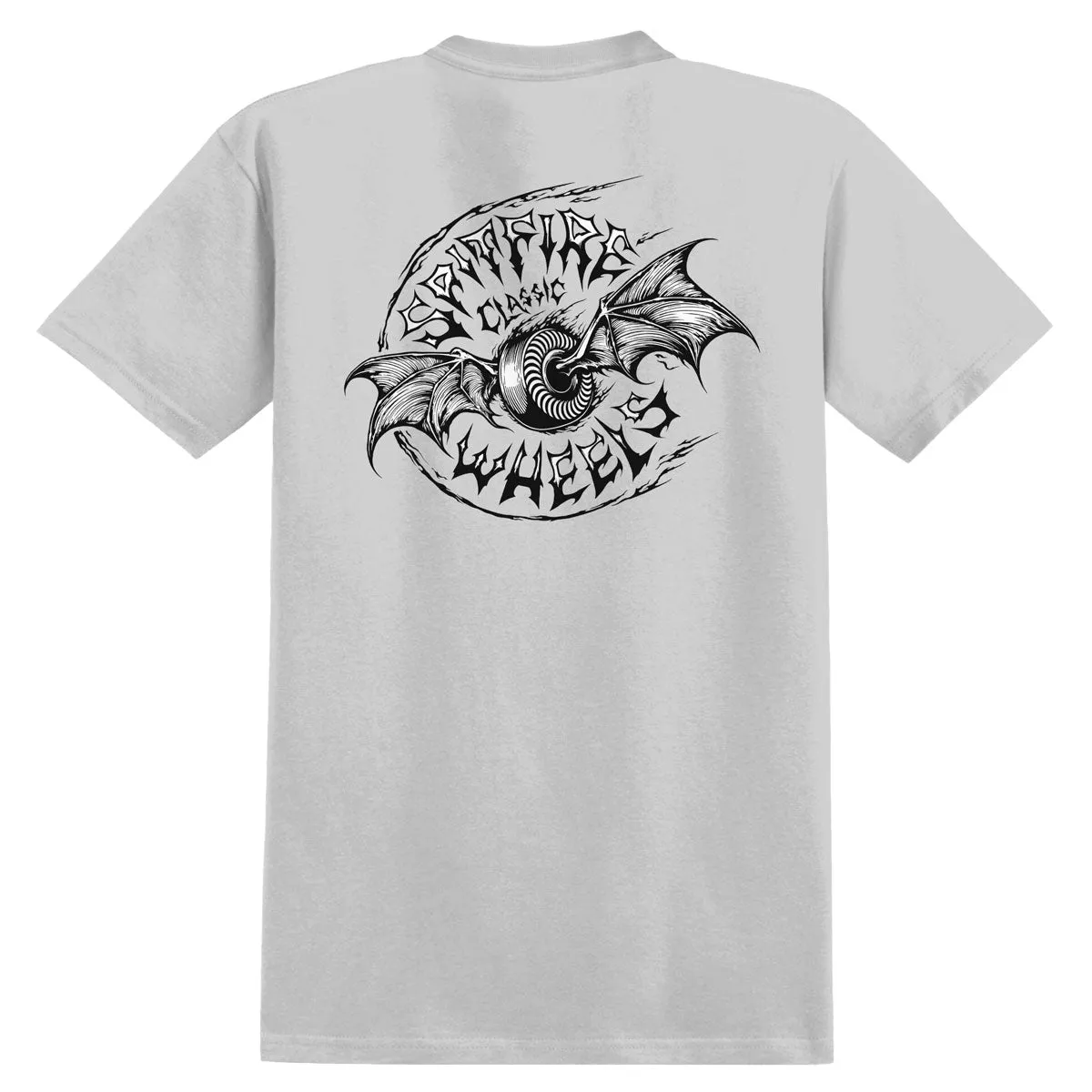 Spitfire Batwing Classic T-Shirt - New Silver sold by CCS