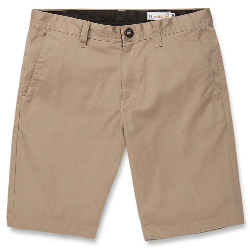 Volcom Frickin Modern Stretch 21 Shorts - Khaki sold by CCS
