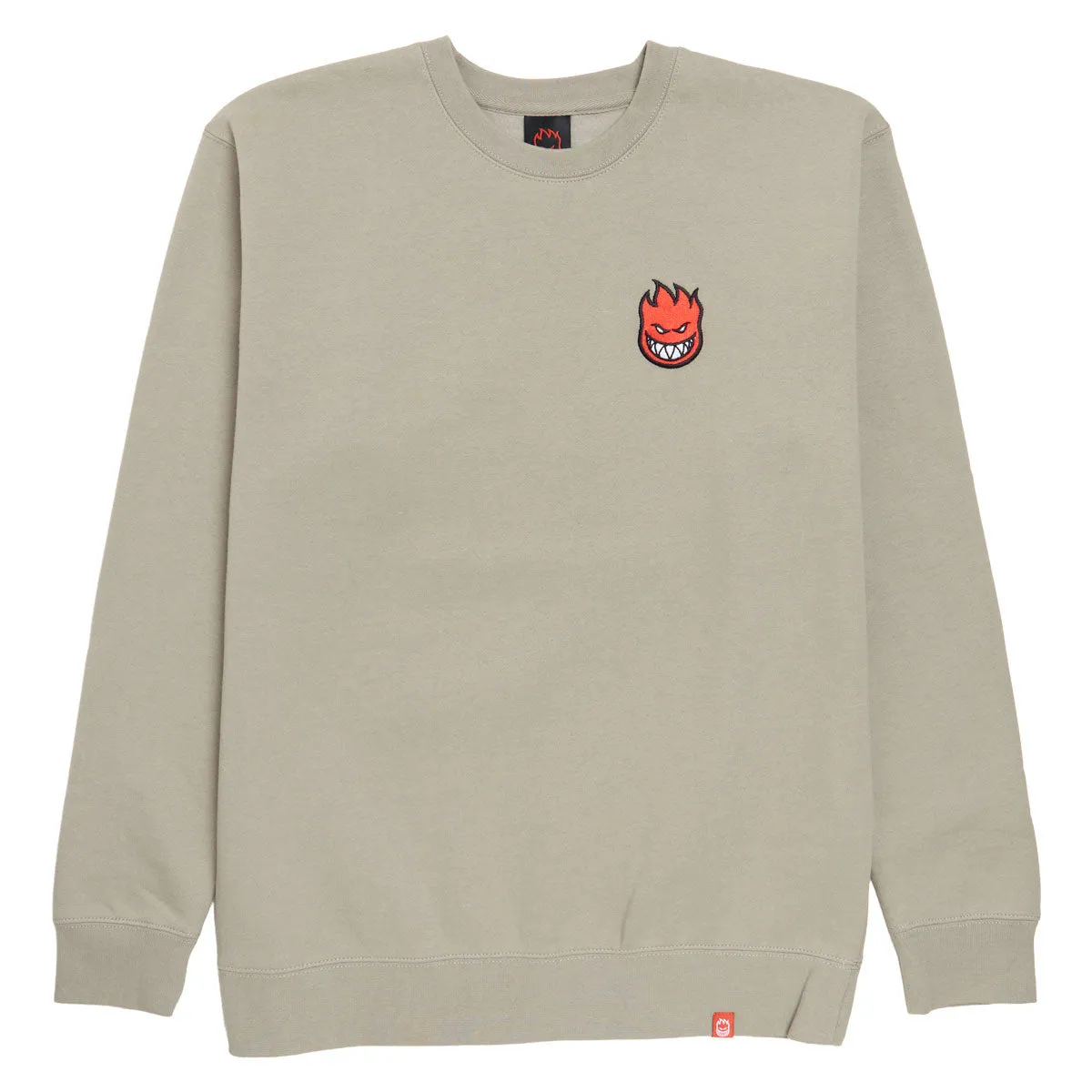 Spitfire Lil Bighead Fill Sweatshirt - Cement/Red/Black/White sold by CCS