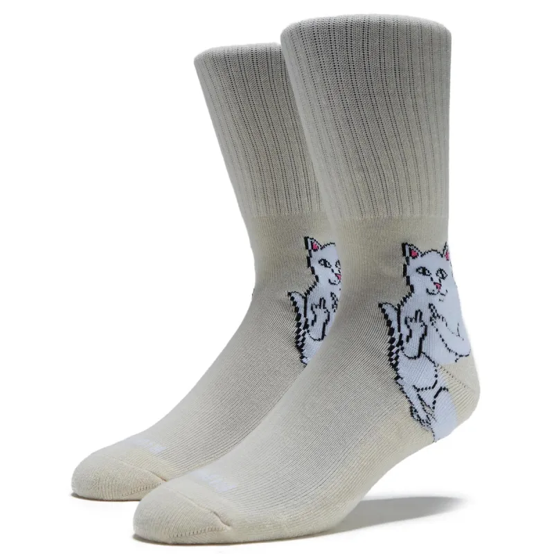 RIPNDIP Lord Nermal Socks - Off White sold by CCS