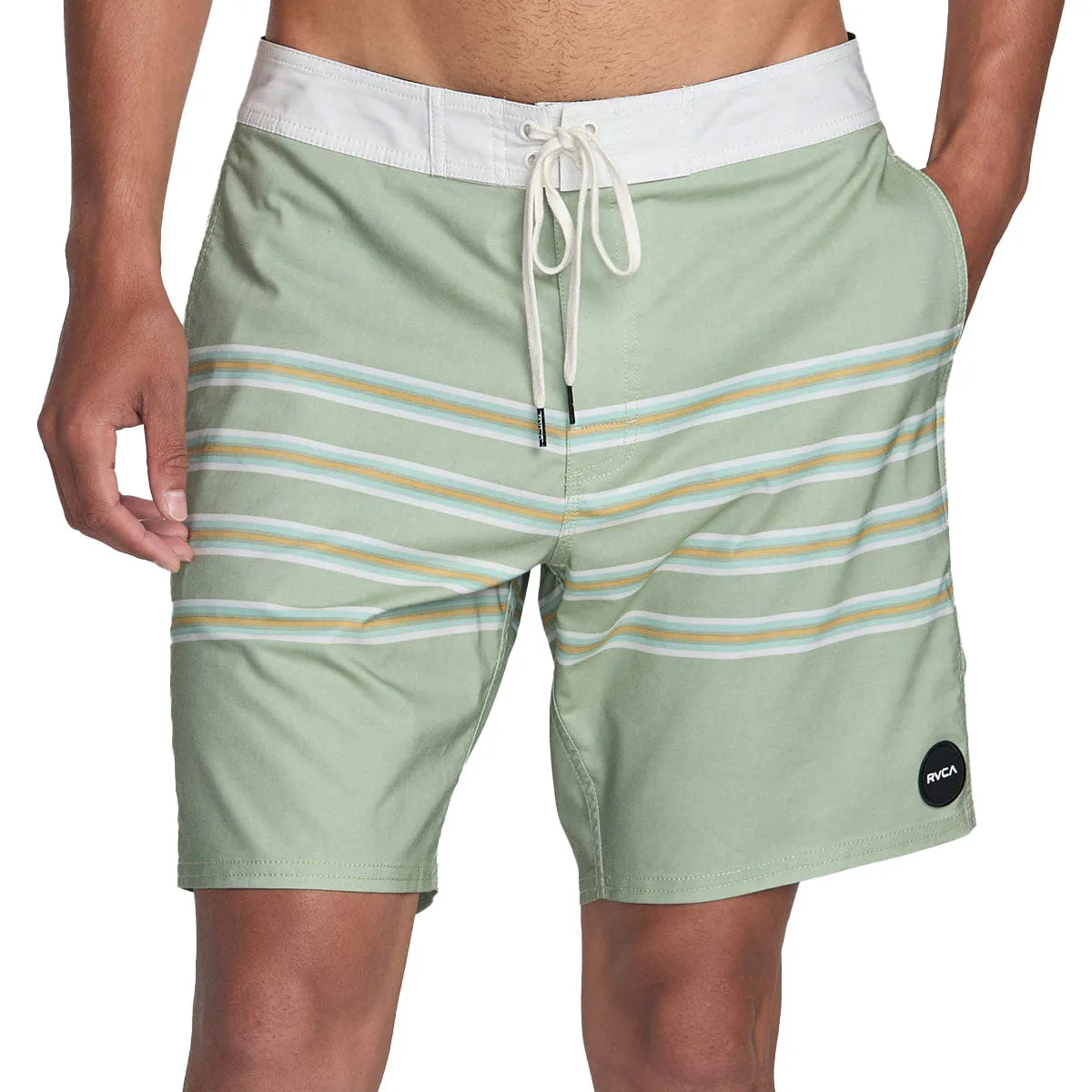 RVCA County Line 18 Boardshorts - Light Olive sold by CCS product image thumbnail 3
