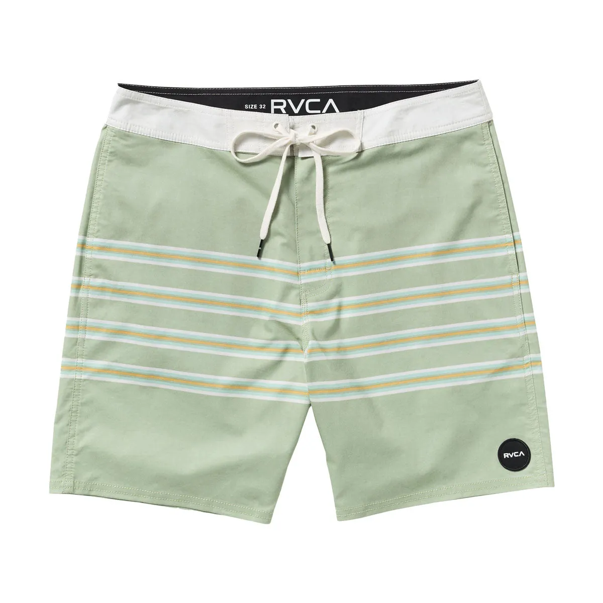 RVCA County Line 18 Boardshorts - Light Olive sold by CCS