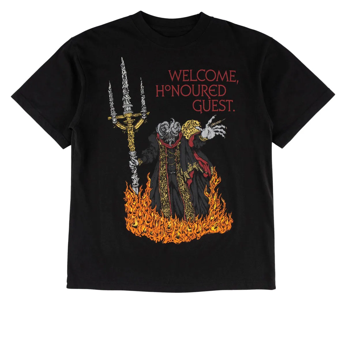 Welcome x Elden Ring Mohg T-Shirt - Black sold by CCS