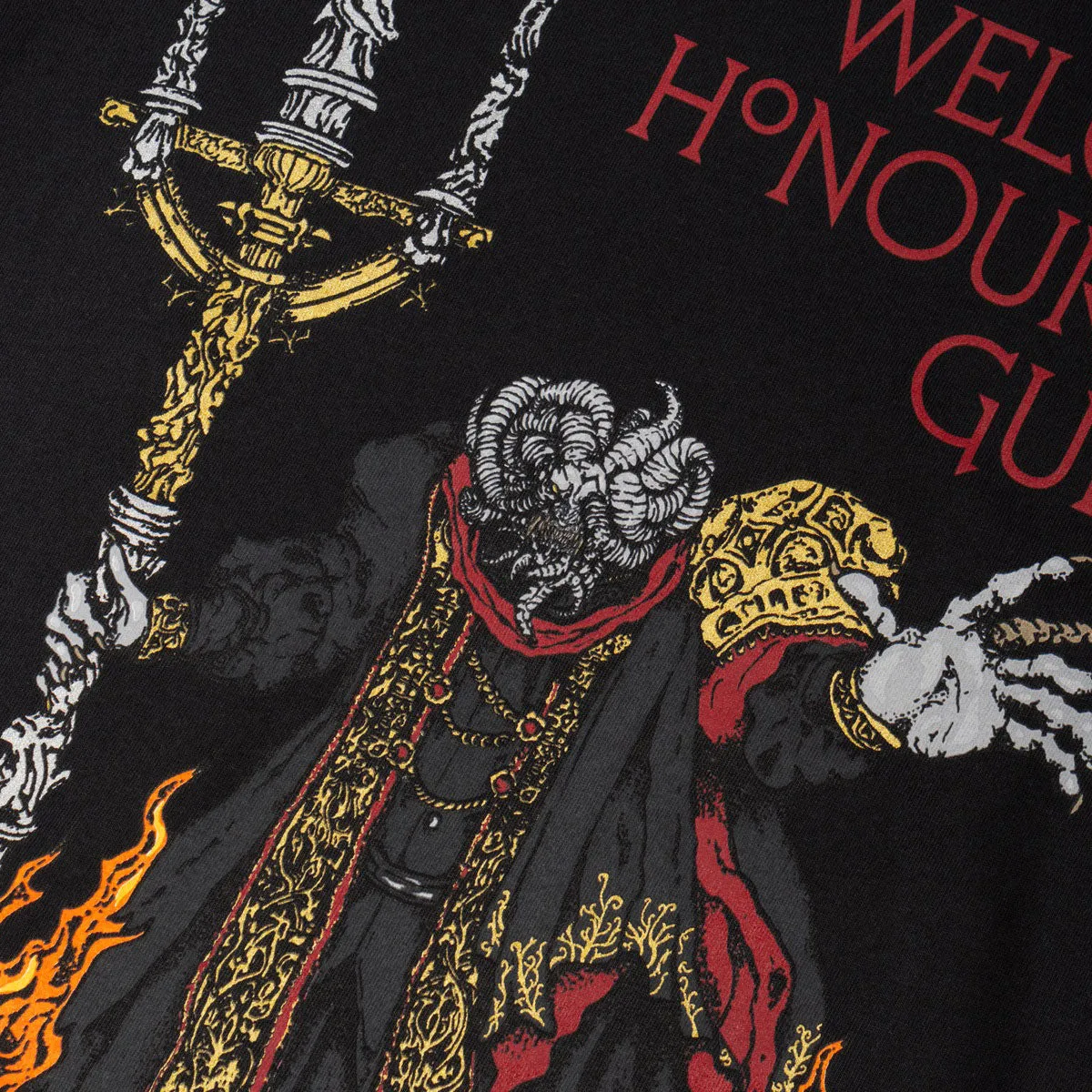 Welcome x Elden Ring Mohg T-Shirt - Black sold by CCS product image thumbnail 3