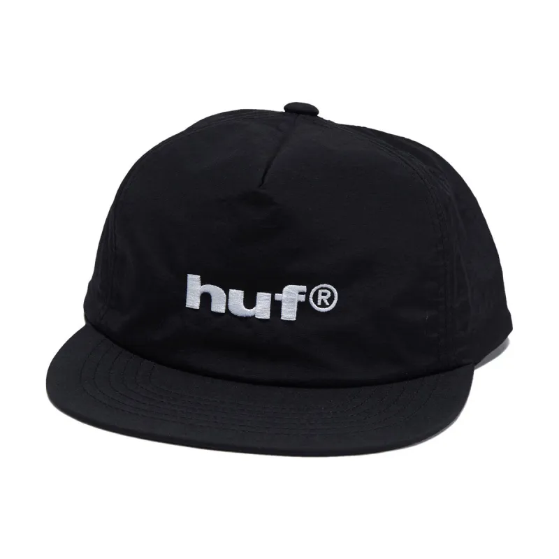HUF 89 Nylon Snapback Hat - Black sold by CCS