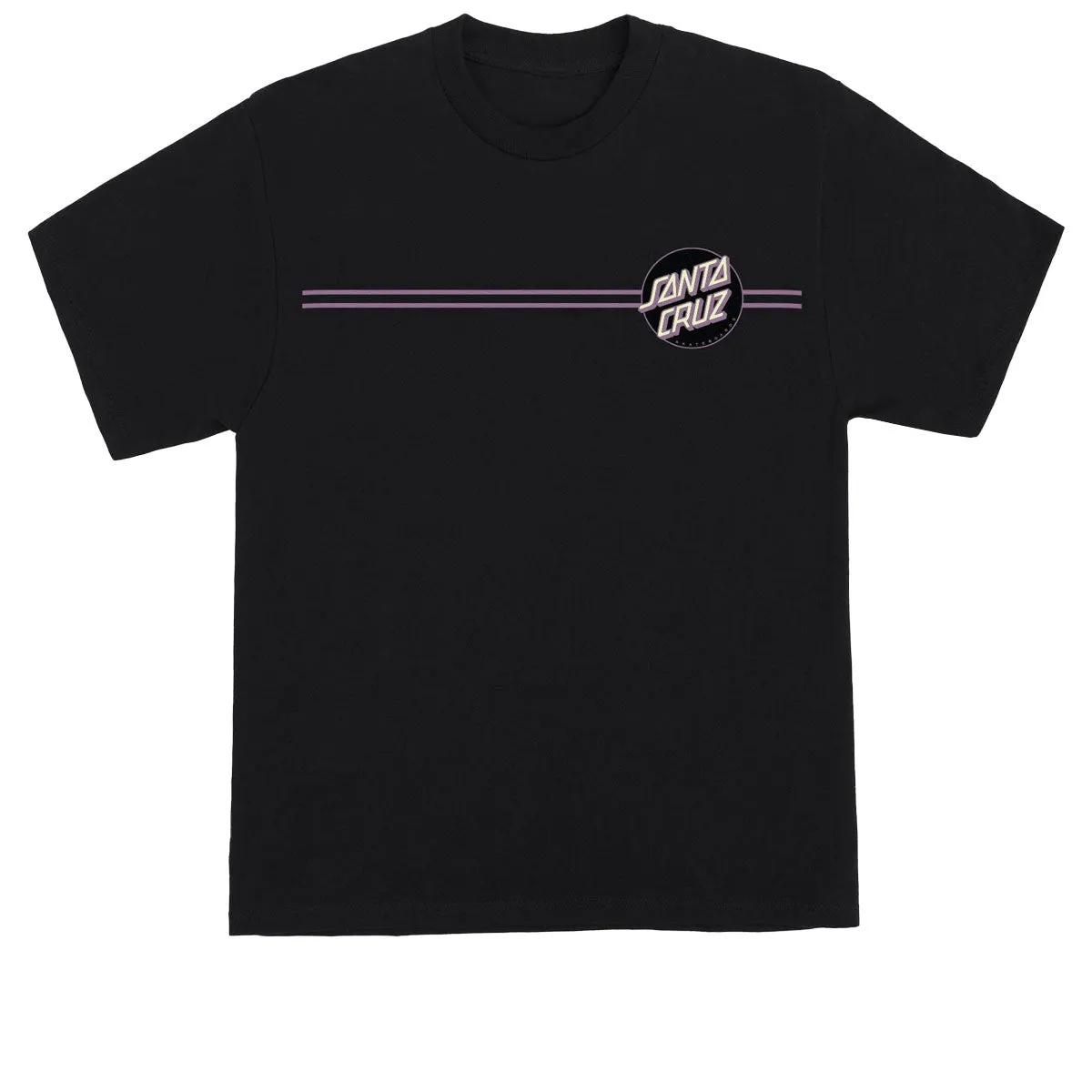 Santa Cruz Johnson Beast Wagon Stripes T-Shirt - Black sold by CCS product image thumbnail 2