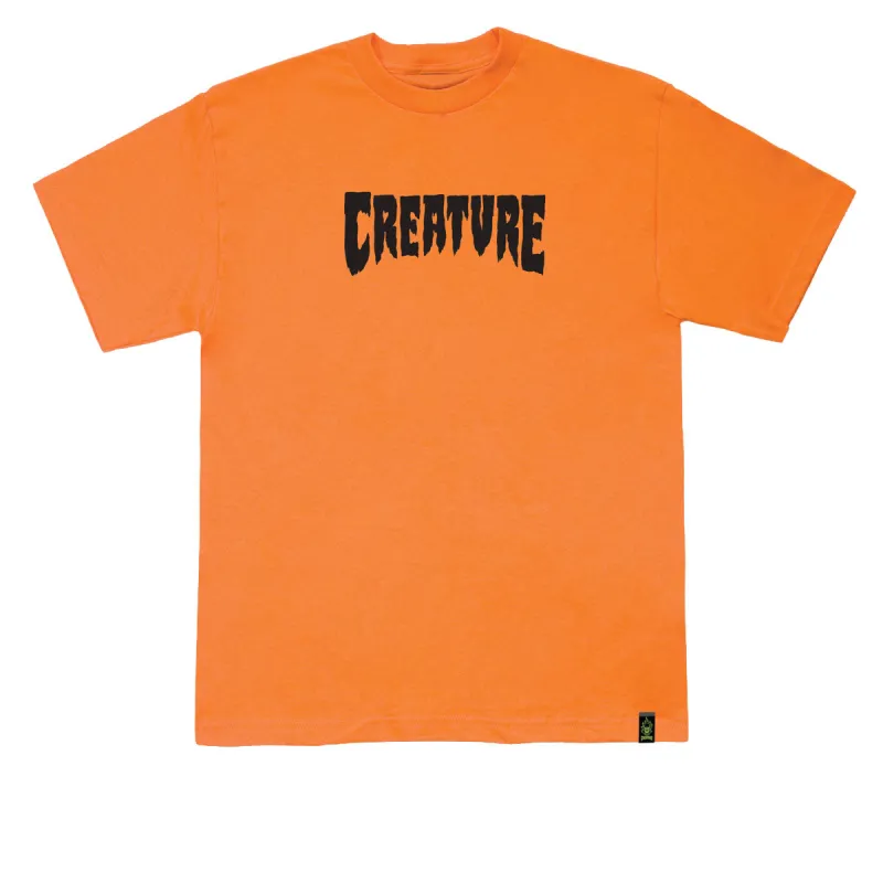 Creature Mono T-Shirt - Orange made by CCS