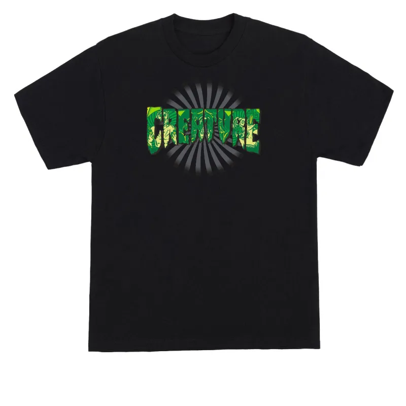 Creature Sideshow Logo T-Shirt - Black sold by CCS