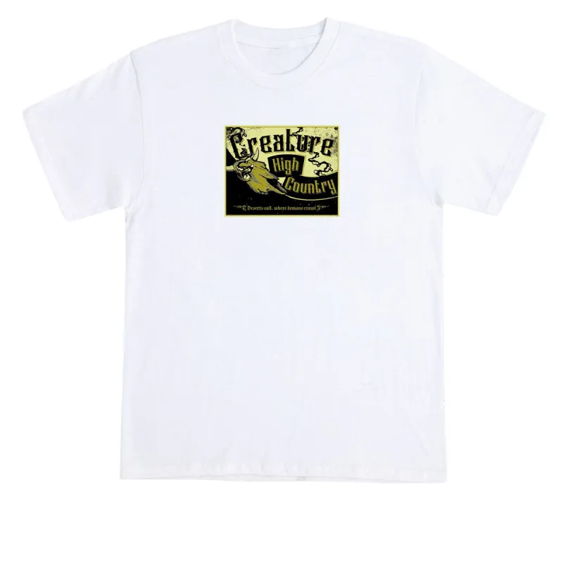 Creature High Country T-Shirt - White made by CCS