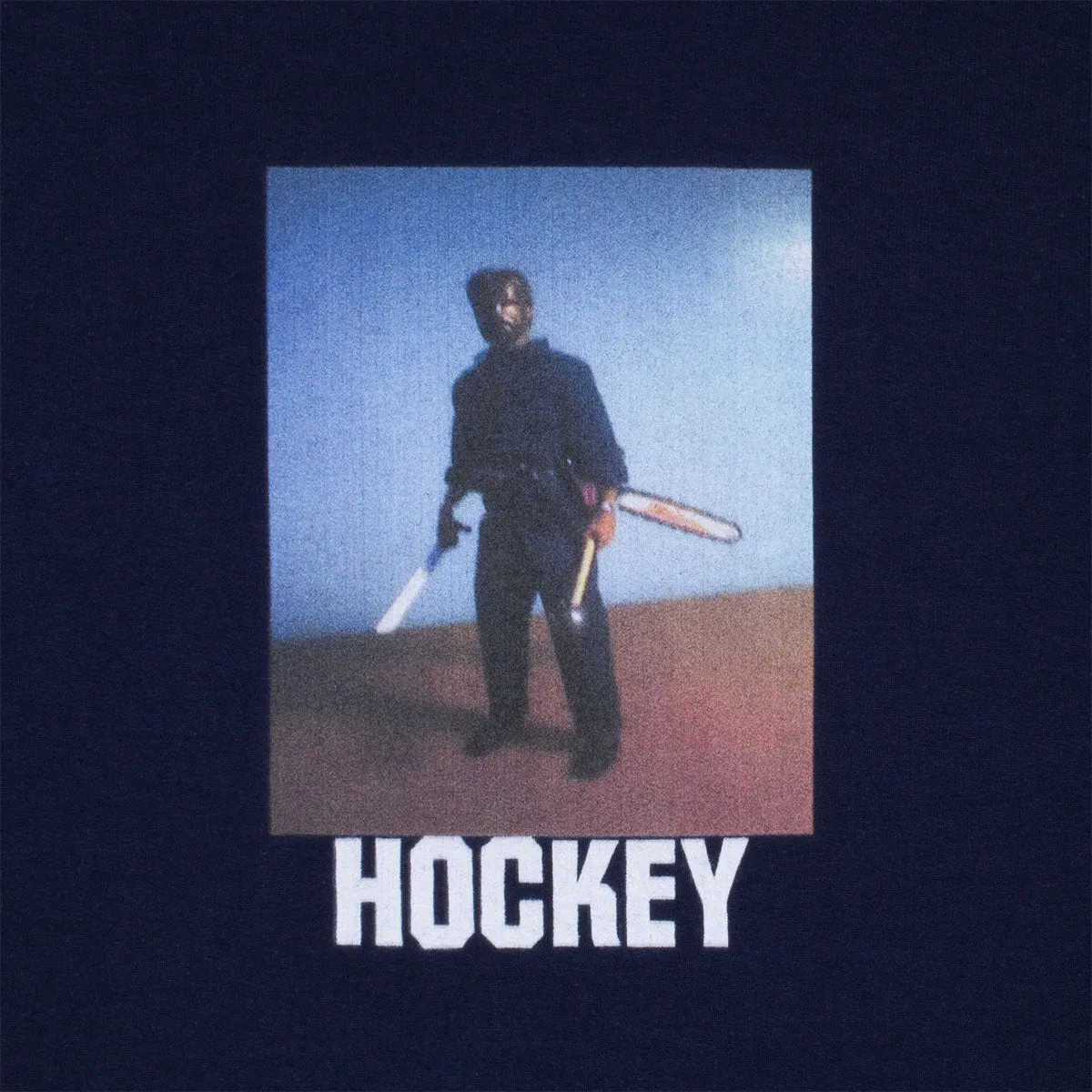Hockey Weapon Man Hoodie - Navy sold by CCS product image thumbnail 2