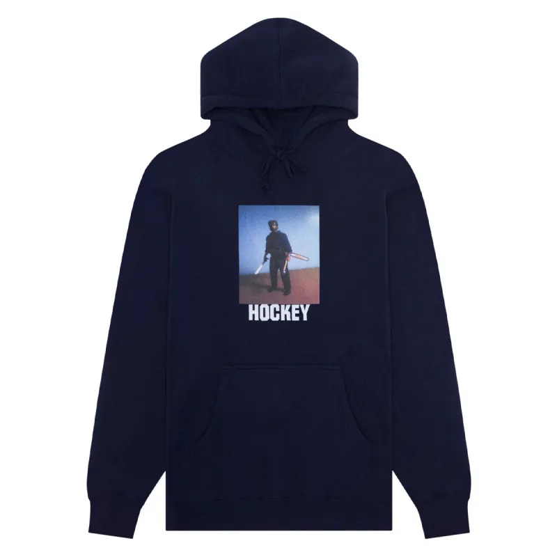 Hockey Weapon Man Hoodie - Navy made by CCS