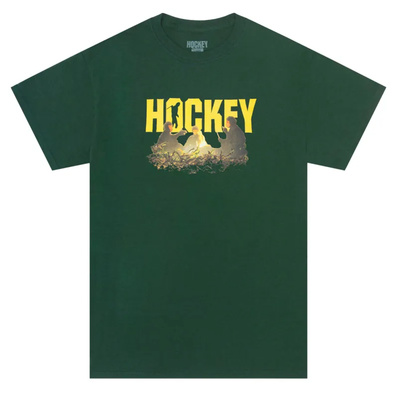 Hockey Take A Hike T-Shirt - Dark Green made by CCS