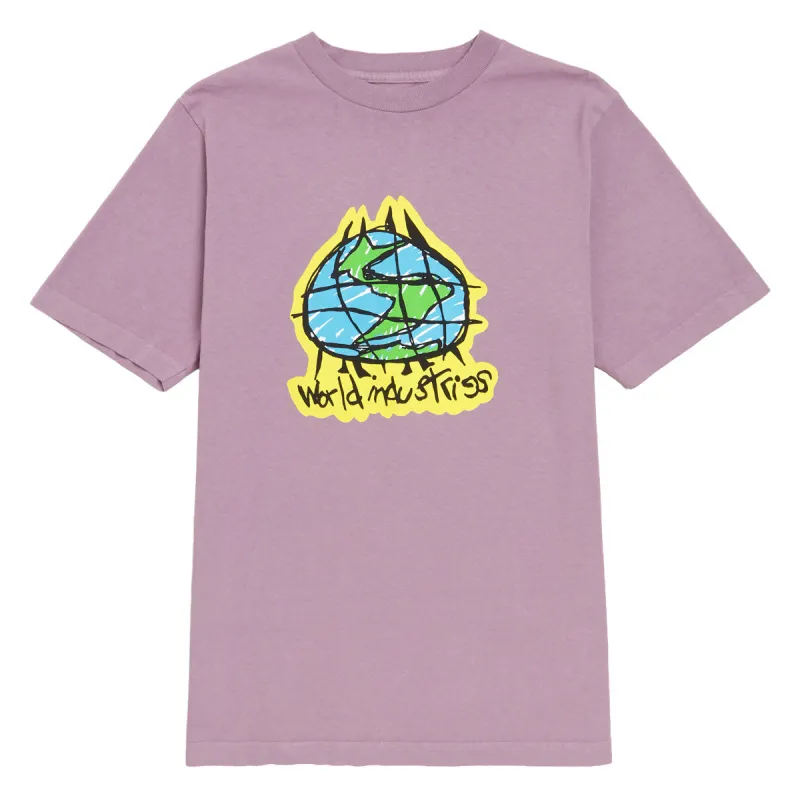 World Industries Scribble T-Shirt - Purple sold by CCS