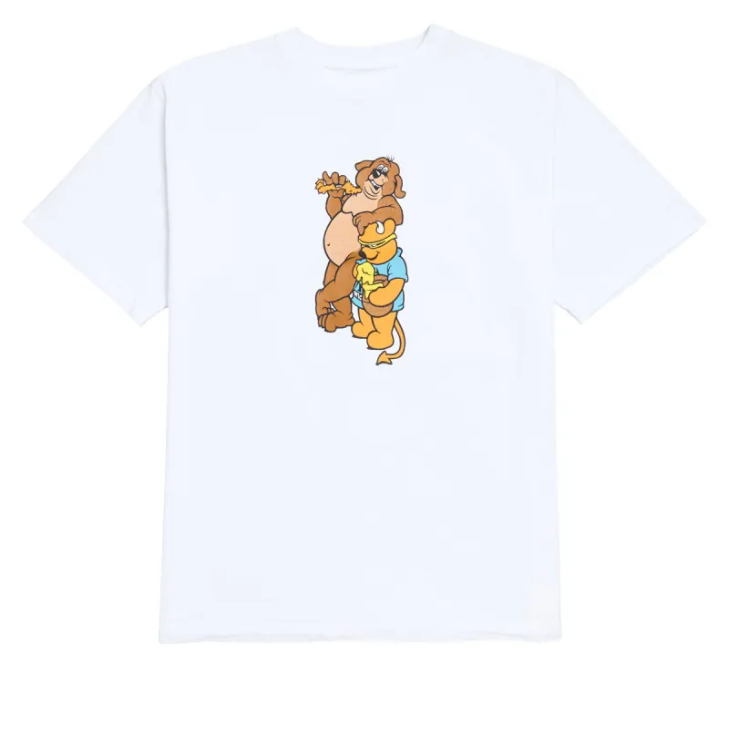 World Industries Mullen Bear T-Shirt - White sold by CCS