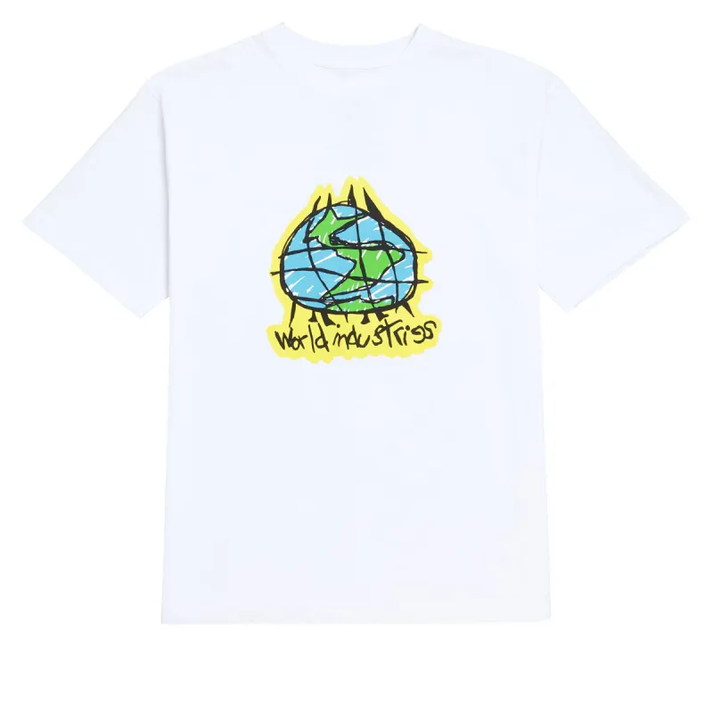 World Industries Scribble T-Shirt - White sold by CCS