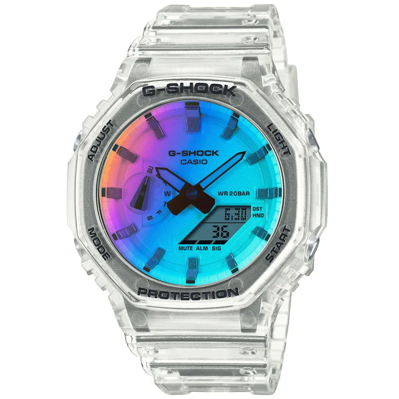 G-Shock GA2100SRS-7A Watch - Resin Clear sold by CCS