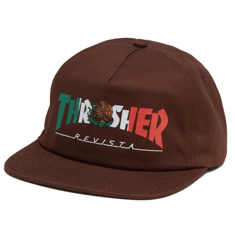 Thrasher Mexico Revista Hat - Brown sold by CCS