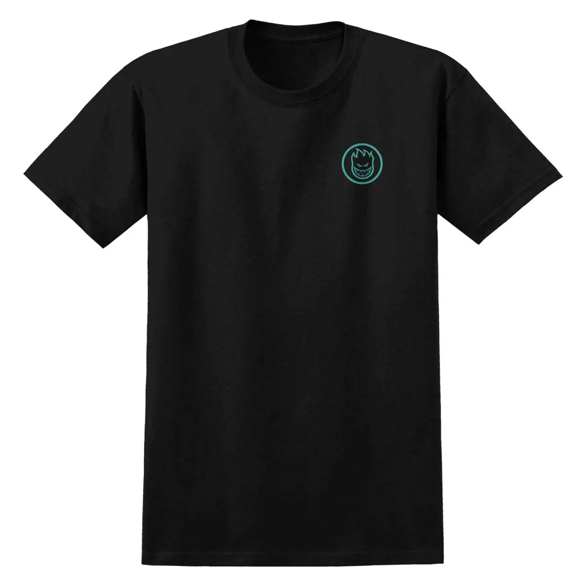 Spitfire Radioactive Classic Swirl T-Shirt - Black sold by CCS product image thumbnail 2