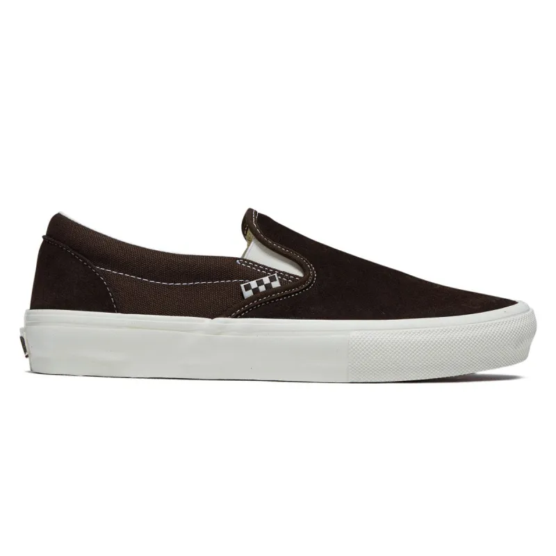 Vans Skate Slip-On Shoes - Chocolate Brown sold by CCS