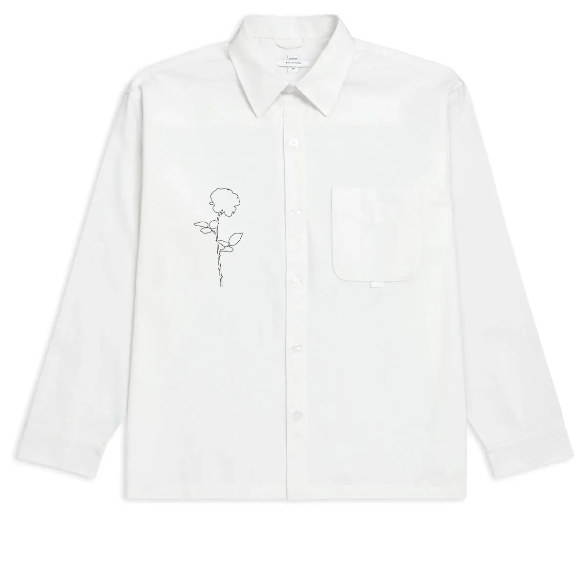 CCS Kiss From A Rose Box Oxford Shirt - White sold by CCS
