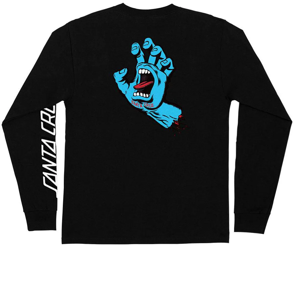 Santa Cruz Screaming Hand Long Sleeve T-Shirt - Black sold by CCS product image thumbnail 2