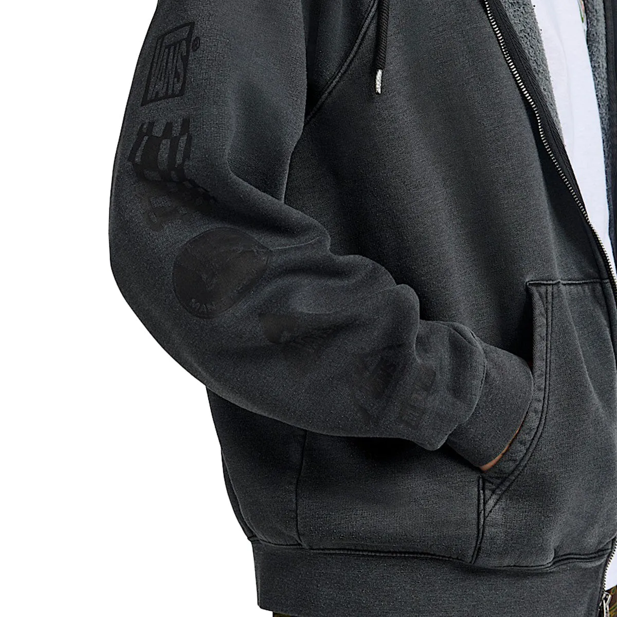 Vans MTE Teamteam Full Zip Up Hoodie - Black sold by CCS product image thumbnail 3