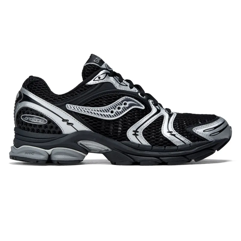 Saucony Progrid Triumph 4 Shoes - Black/Silver II sold by CCS